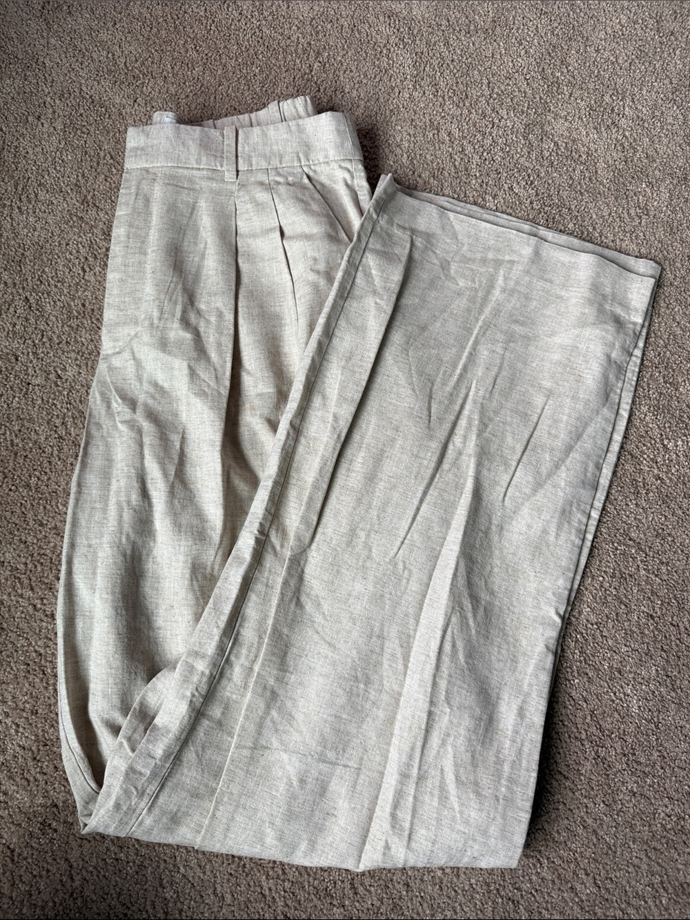 Gap linen blend trouser